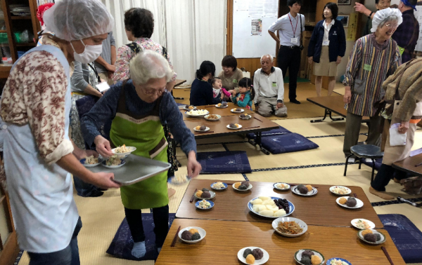 金山食堂誰でもランチ開催！　おはぎ編