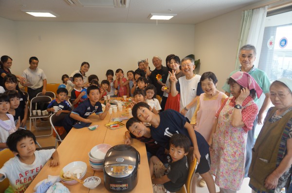 夏休みチャレンジクッキングこども食堂