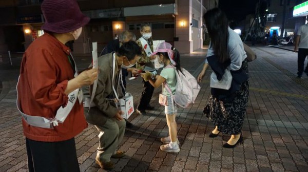 募金活動の様子