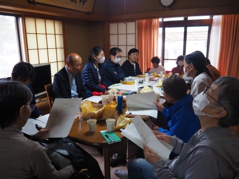 懇談会の様子