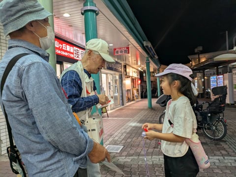 ボランティア団体街頭募金