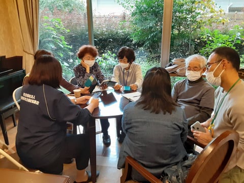 スマホサロンの様子