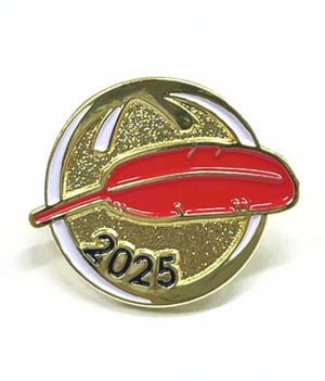赤い羽根バッチ2025