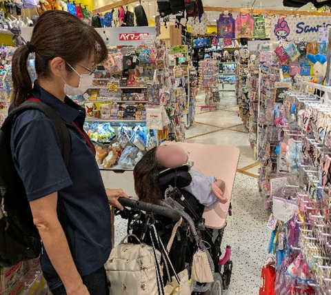 外出支援の様子