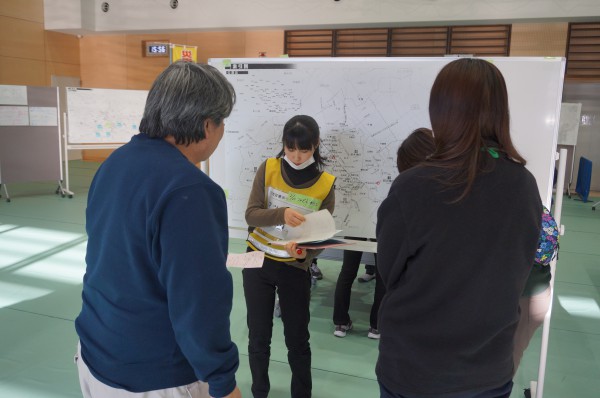 災害ﾎﾞﾗﾝﾃｨｱｾﾝﾀｰ実地訓練