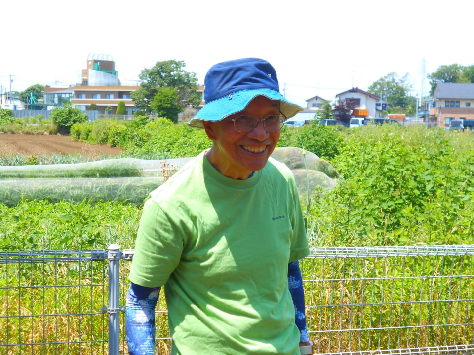 ボランティアの湯脇氏