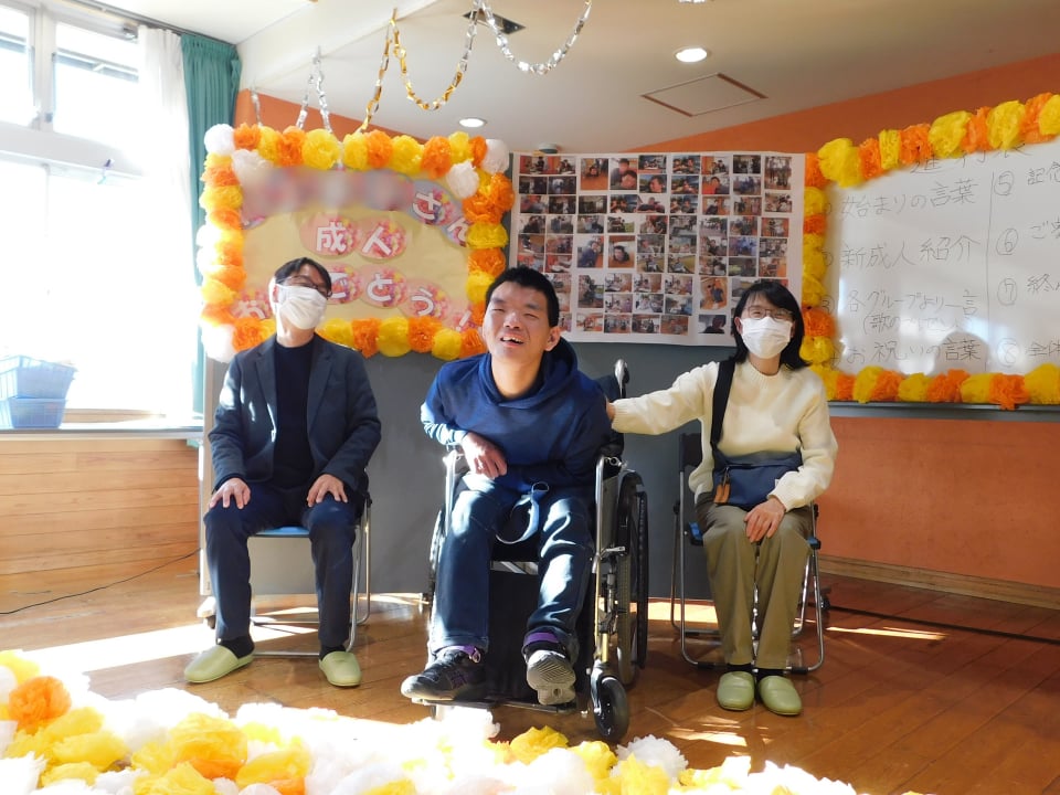 ご家族で記念撮影